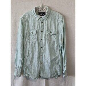 Buckle Black No.48 Tailored Fit Button Up Shirt Men's Size Large